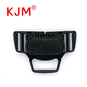 KJM 3 Way Plastic Stroller Safety Belt Breakaway Buckle for Baby Booster Kid Swing