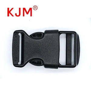 KJM Factory 25mm Adjustable Plastic Quick Side Release Clamp Buckle for Backpack