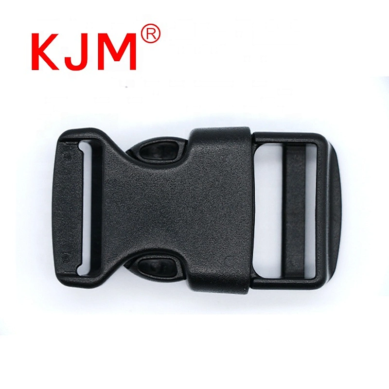 KJM Factory 25mm Adjustable Plastic Quick Side Release Clamp Buckle for Backpack