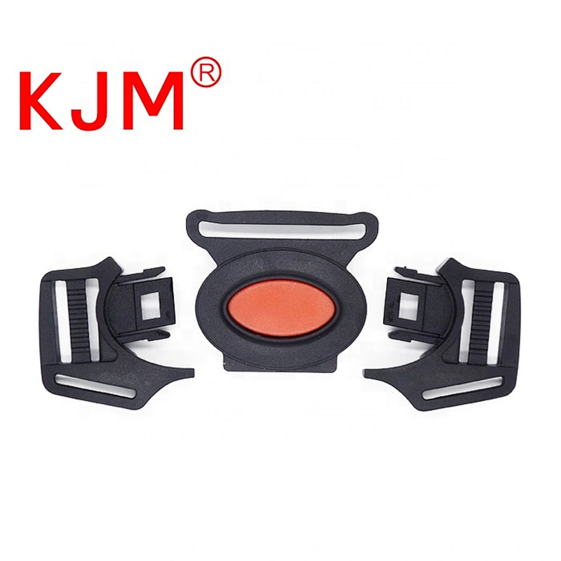 KJM 5 Way Adjustable Harness Belt Quick Release Buckle 25 mm Plastic Clip for Baby Carriage