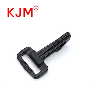 Manufactory Wholesale Black Plastic Durable Release Hook for Backpack
