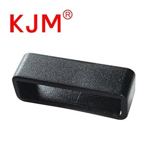 KJM Plastic Quick Release Curved Buckle and Metal Swivel Snap Leash Hook for Dog Harness Collar