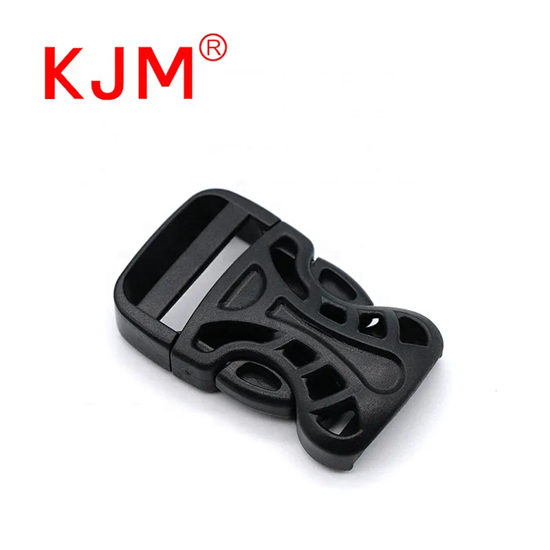 Wholesale 25mm Black POM Plastic Quick Release Bag Buckle for Hiking Backpack