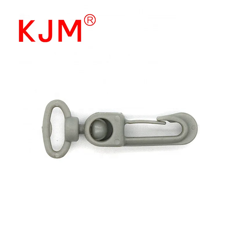KJM hot sale durable POM plastic mini swivel snap hook for camera bag backpack suitcase