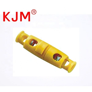 KJM Detachable Double Hole Extension Cord Lock Toggle Stopper for Garment Rope