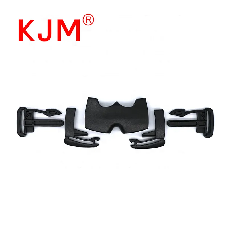 KJM OEM 5 Way Plastic Breakaway Buckle for Baby Stroller Clothing Accessories