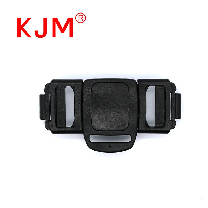 Belt Lock Clip Stroller Safe Harness Strap Buckle Two Plastic Side Release Buckle