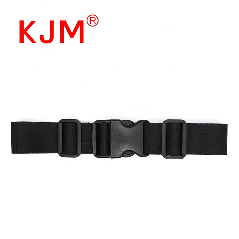 KJM Customized 38mm Polyester Carry Belt with Plastic Buckle for Baby Carrier Backpack Sling Wrap