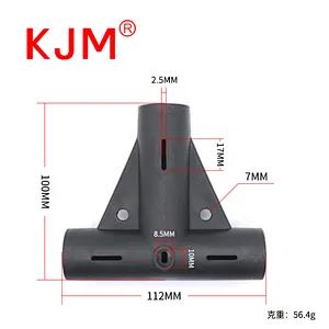 Wholesale PA 3 Way Big Plastic Tent Tube Pole Connector Assembly