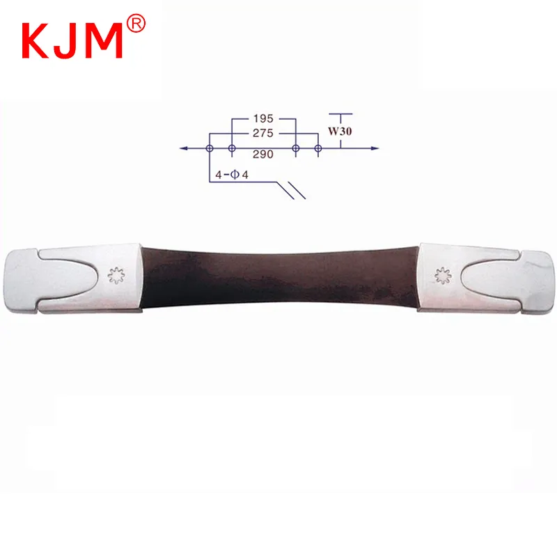 Fashion zinc durable plastic suitcase handle alloy in bag-case accessories parts luggage handle