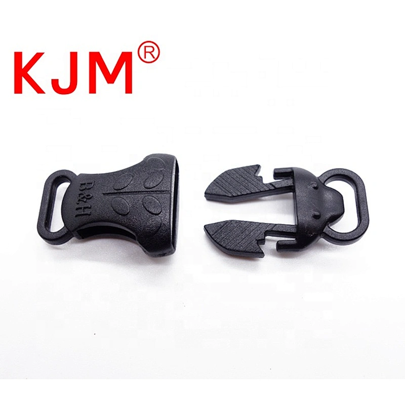 Wholesale 10mm plastic side release clip buckle for Lanyard