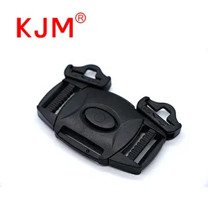 KJM China Manufacture Web Strap 5 Point Plastic Harness Buckle for Baby Stroller