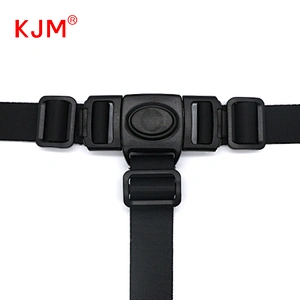Belt Lock Clip Stroller Safe Harness Strap Buckle Two Plastic Side Release Buckle