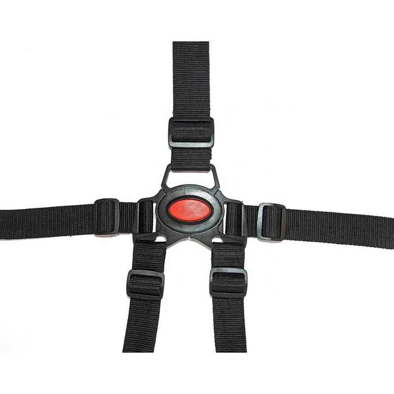 KJM 5 Way Baby Chest Safe Harness with Safety Buckle for Baby Stroller Accessories