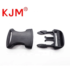 KJM Fix Accessories Side Release Buckle Nylon Webbing Strap Plastic Clip for Baby Carrier Backpack