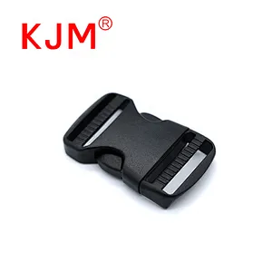 Hot Sale High Quality Black Custom POM Plastic Strap Belt Buckle for Backpack