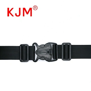 KJM 50mm plastic side release buckle with lock for tactical police and military