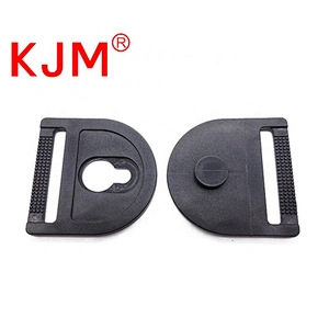 High Quality  POM Plastic Strap Belt Front Release Buckle Swing Head Swivel Buckle for Luggage