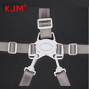 KJM Customized Baby Stroller Pram High Chair 5 way Seat Safety Strap Belt Harness