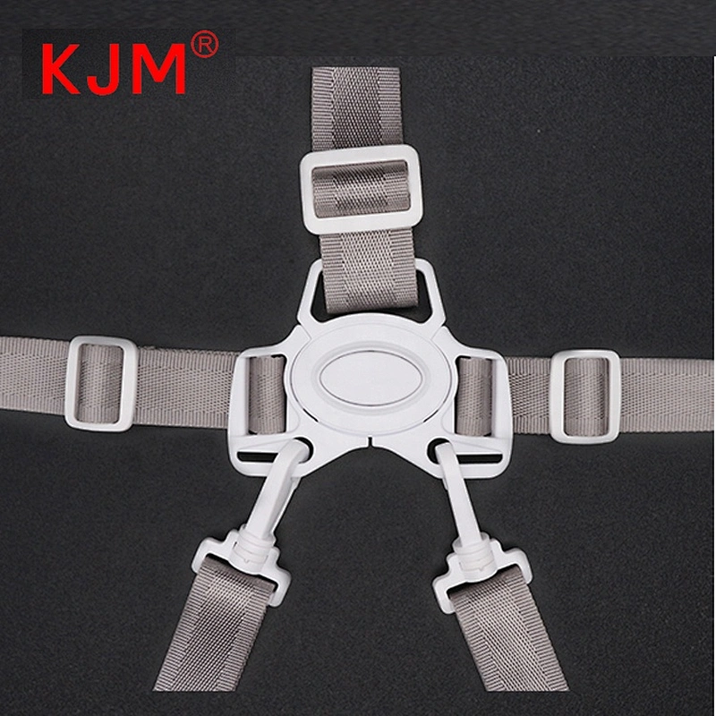 KJM Customized Baby Stroller Pram High Chair 5 way Seat Safety Strap Belt Harness