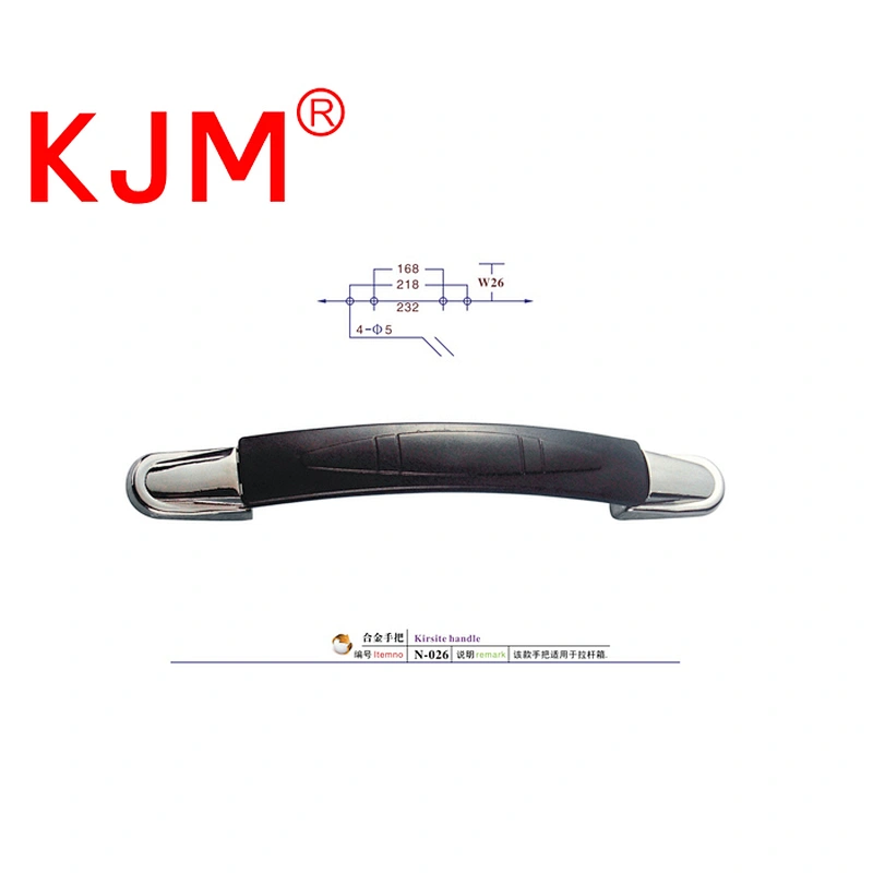 High quality luggage metal handle easy and strong for carrying