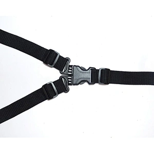 Dual POM plastic 3 way side release baby stroller buckle