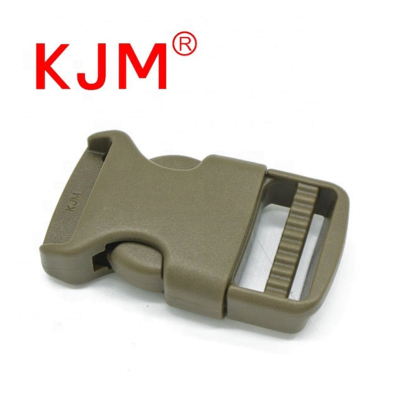 KJM Factory 25mm Adjustable Plastic Quick Side Release Clamp Buckle for Backpack