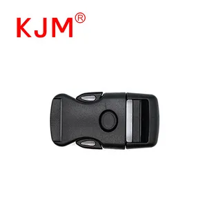 KJM 25mm Plastic Side Release Buckle with Lock for Backpack Stroller