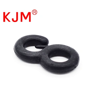 KJM Customized Black Plastic Durable Hook Bag Hook Buckle