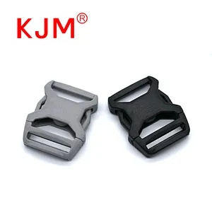 KJM China Factory Adjustable Plastic Side Quick Release Buckles for Backpack