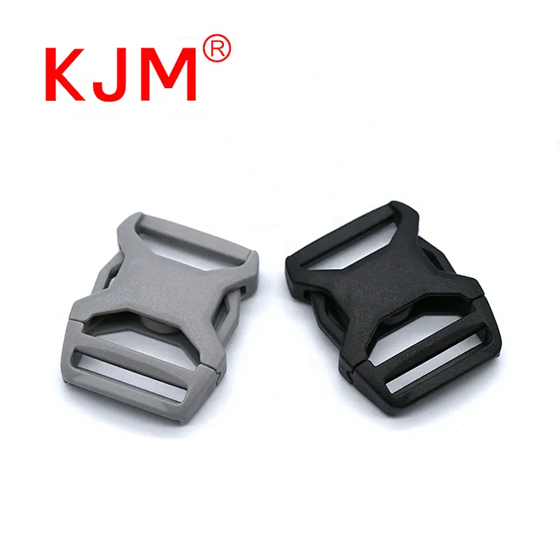 KJM China Factory Adjustable Plastic Side Quick Release Buckles for Backpack