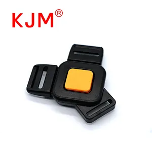 Made In China OEM & ODM Plastic Buckle Harness Stroller 3 Way Buckles for Buggy Webbing