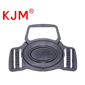 KJM 3 Point Adjustable Centre Release Harness Safety Buckle for Baby Stroller