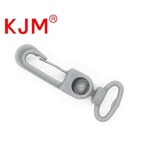 KJM hot sale durable POM plastic mini swivel snap hook for camera bag backpack suitcase