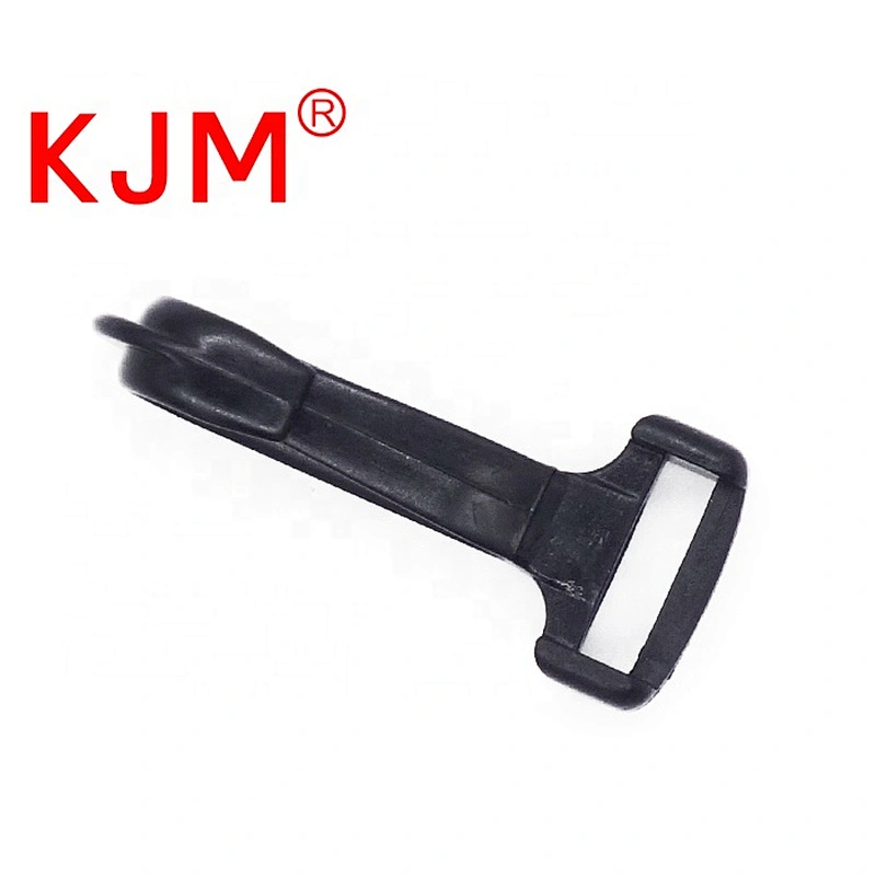 KJM Factory Price 12mm Small Plastic Swivel Snap Hook for Bike Bag Travel Backpack Baby Stroller