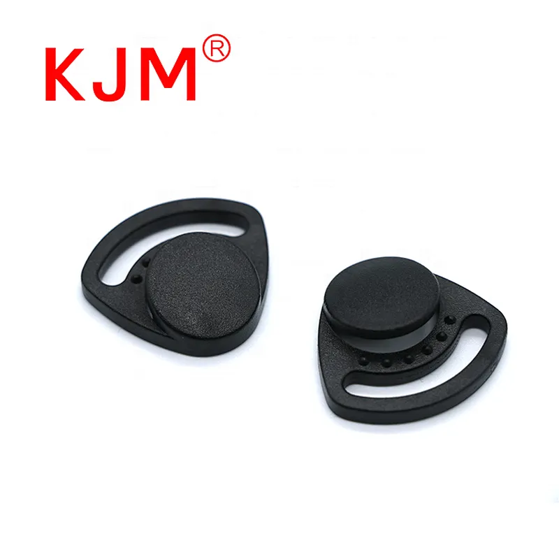 KJM OEM POM Side Release Plastic Buckle with Lock for Hard Hat