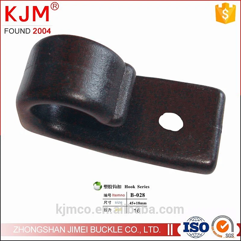 Wholesale J-shape POM Plastic Tent Hook