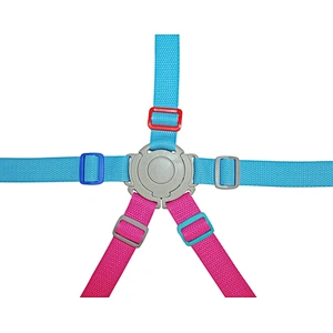 KJM 5 Point Universal Baby Stroller Pram Seat Safety Belt with Center Release Buckle