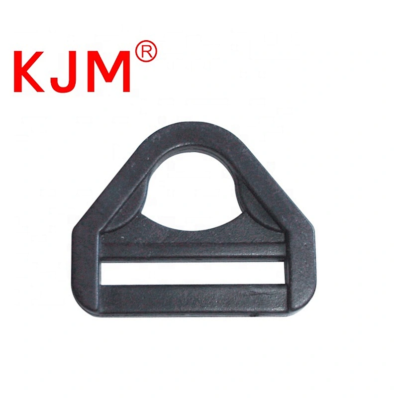 KJM  25mm Plastic Triangle Flat D Ring for Bag Backpack Strap Pet Harness