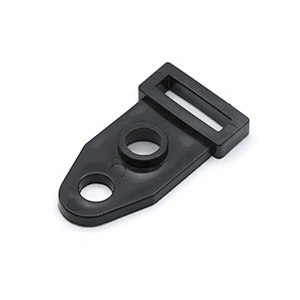Wholesale Plastic Two-hole Tent Pole Head Base Rope Buckle