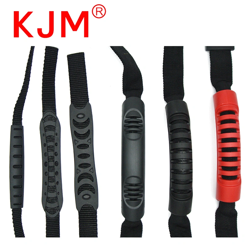Factory plastic webbing handle for luggage carry handle for pull rod box