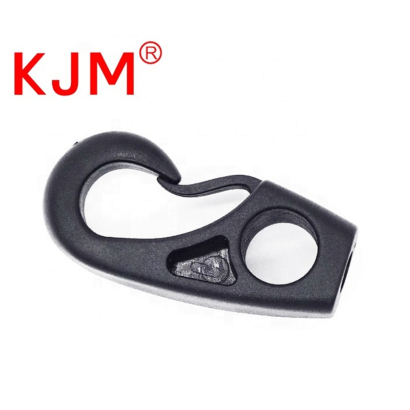 KJM In Stock 8mm Elastic Rope Plastic Swivel Strap Hook Clips for Tent