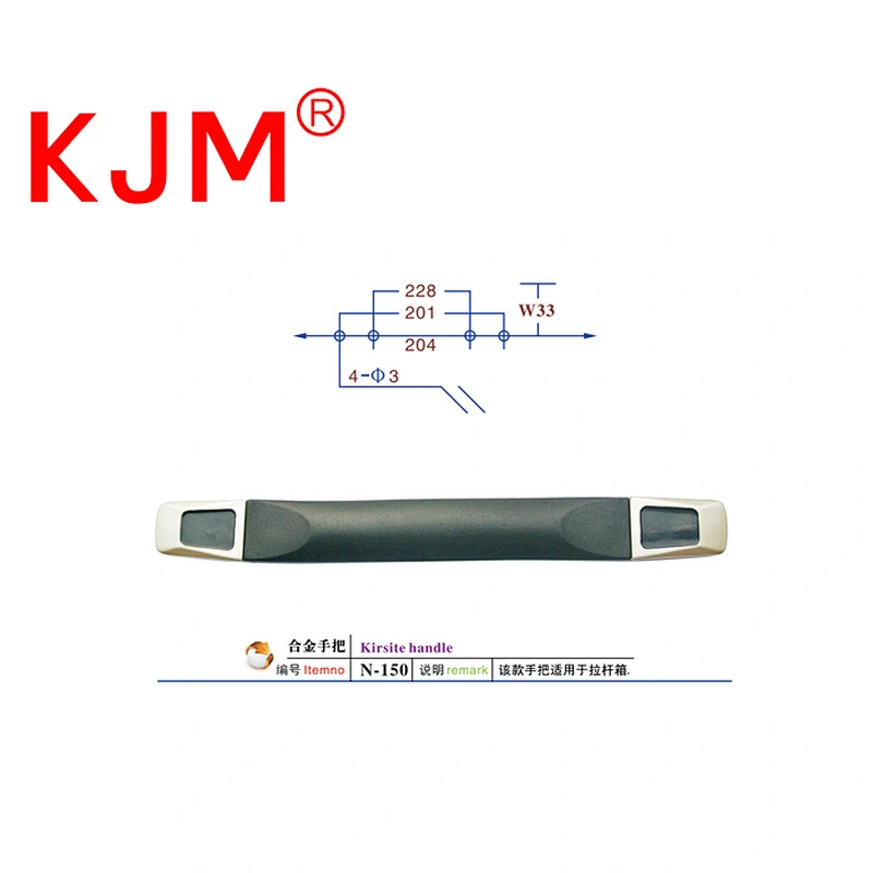 Wholesale Zinc Alloy Pull Handle for Luggage Suitcase