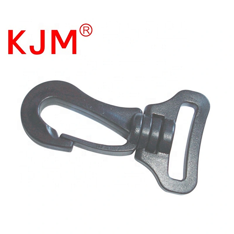 KJM Factory Price 25mm Plastic Snap Clip Swivel Hook for Backpack Bag Accessory
