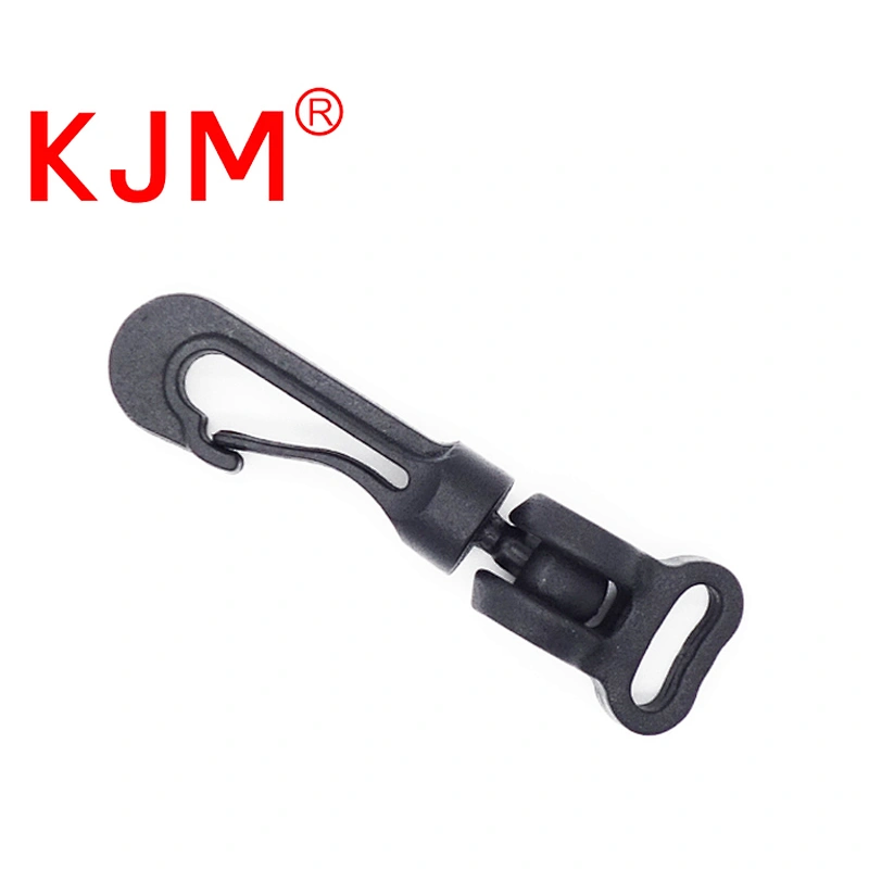 Fashion plastic rotate 360 degrees snap swivel hook for backpack