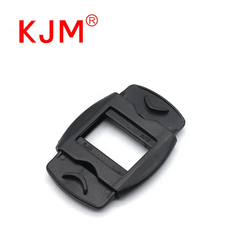 KJM Original Factory 25mm Plastic Double Regulation Strap Adjuster Ladder Lock Buckle Backrest Clip for Baby Carriage