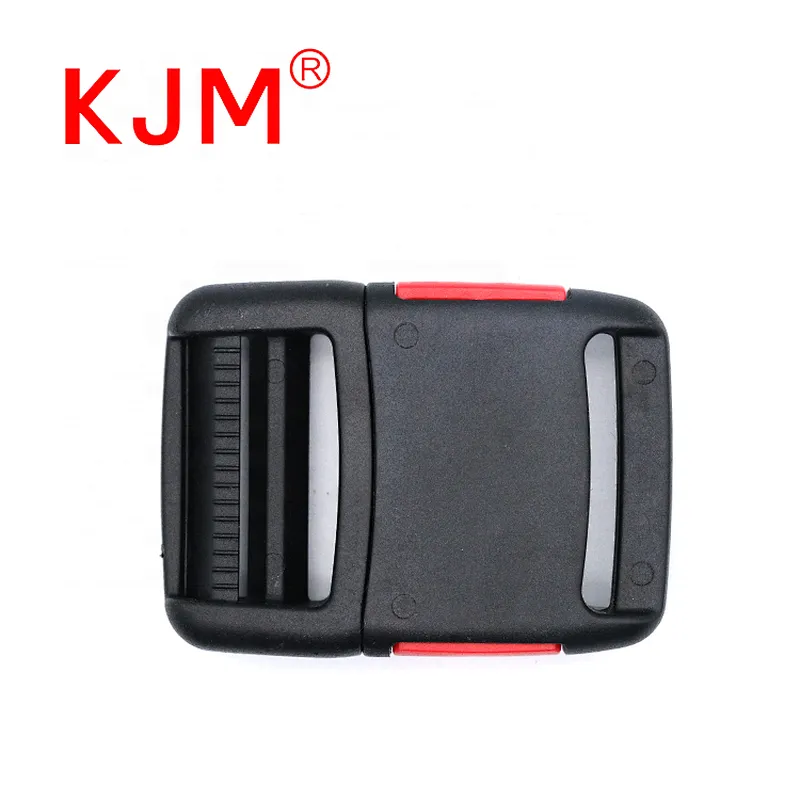 KJM OEM 38mm Adjustable Safety Belt Side Release Plastic Buckle for Life Jacket Vest
