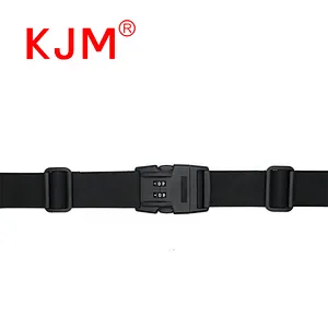 Customized Color Plastic Combination Password Lock Strap Buckle for Luggage