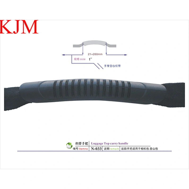 High quality plastic handle with belt for hiking bag camera bag