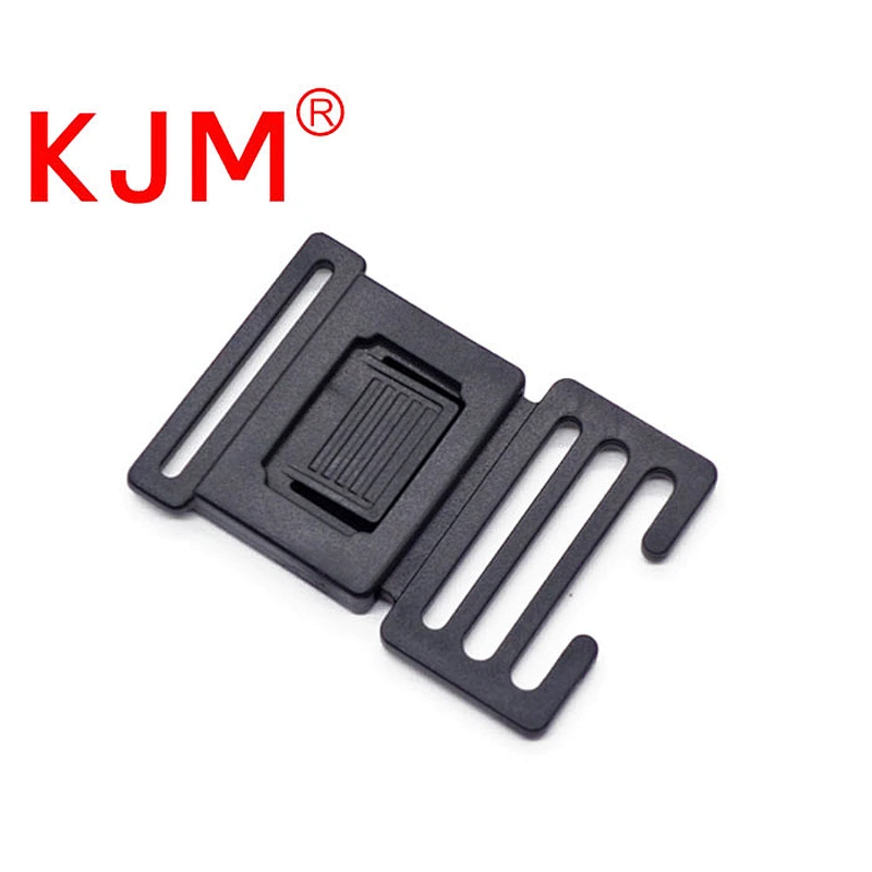KJM Adjustable Plastic Front Release Buckle with Webbing Strap for Luggage Backpack Suitcase Parts